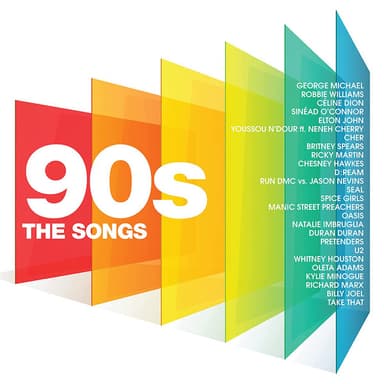 Album Cover Art for 90s The Songs