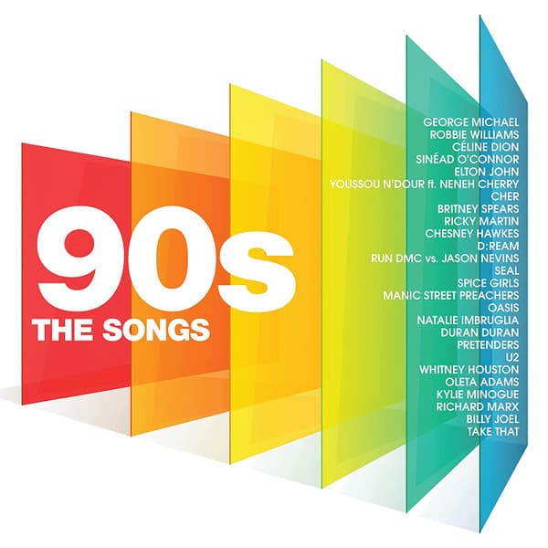Album Cover Art for 90s The Songs