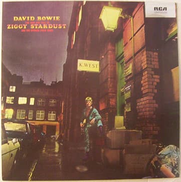 Album Cover Art for The Rise And Fall Of Ziggy Stardust And The Spiders From Mars