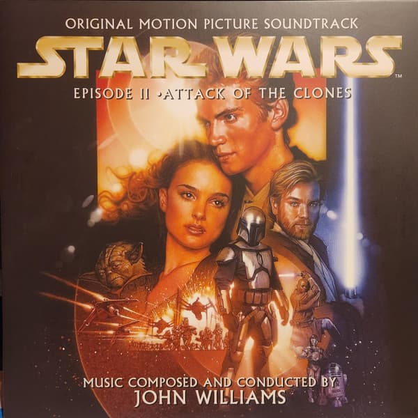 Album Cover Art for Star Wars - Episode II - Attack of the Clones