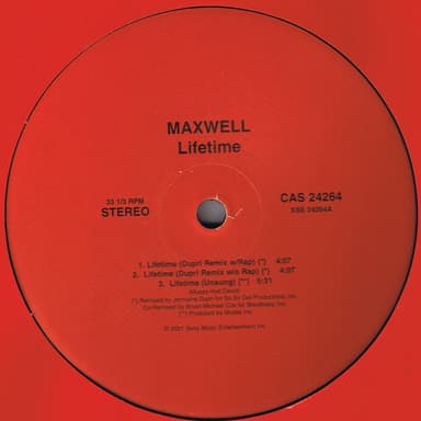 Album Cover Art for Lifetime