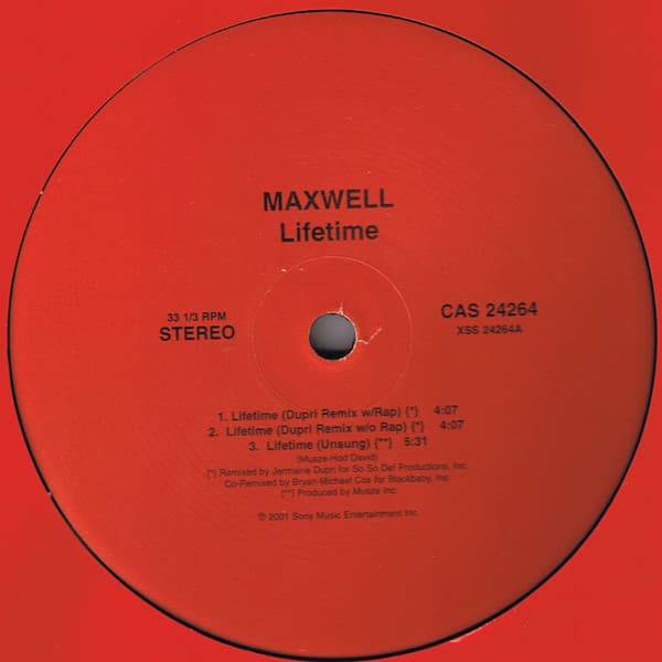 Album Cover Art for Lifetime