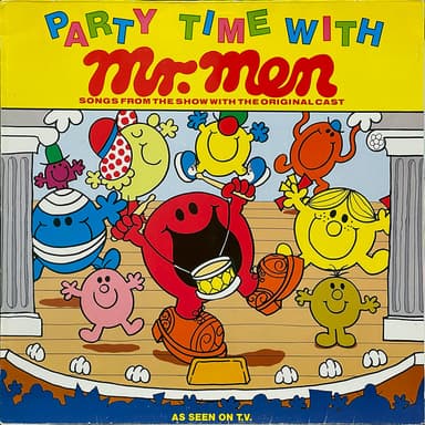 Album Cover Art for Party Time With Mr. Men