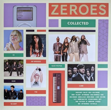 Album Cover Art for Zeroes Collected