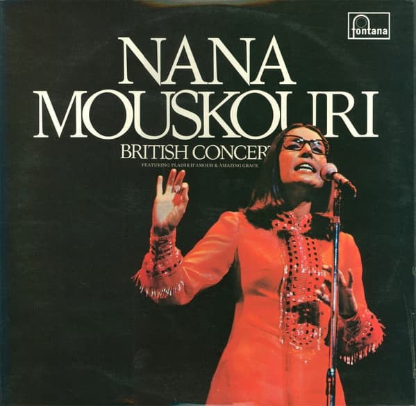 Album Cover Art for British Concert