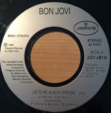 Album Cover Art for Lie To Me