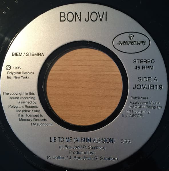 Album Cover Art for Lie To Me