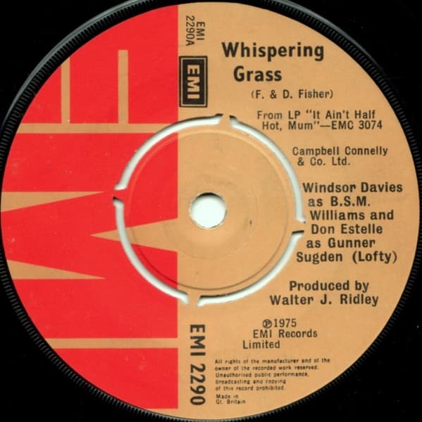 Album Cover Art for Whispering Grass