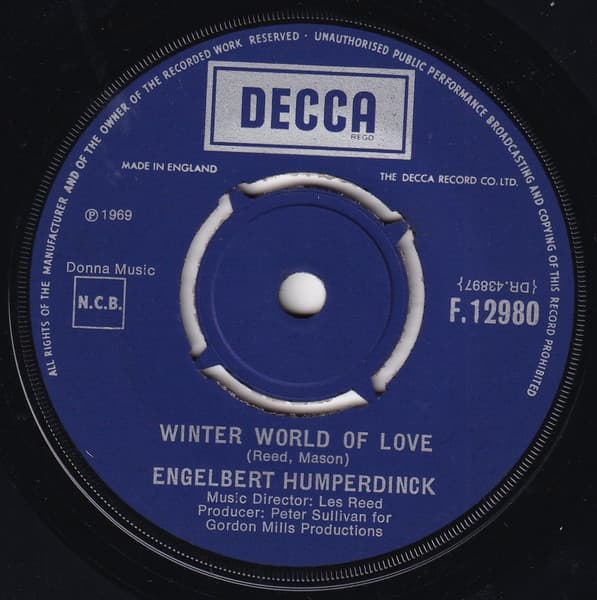 Album Cover Art for Winter World Of Love