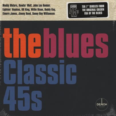 Album Cover Art for The Blues Classic 45s