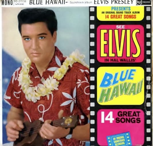 Album Cover Art for Blue Hawaii