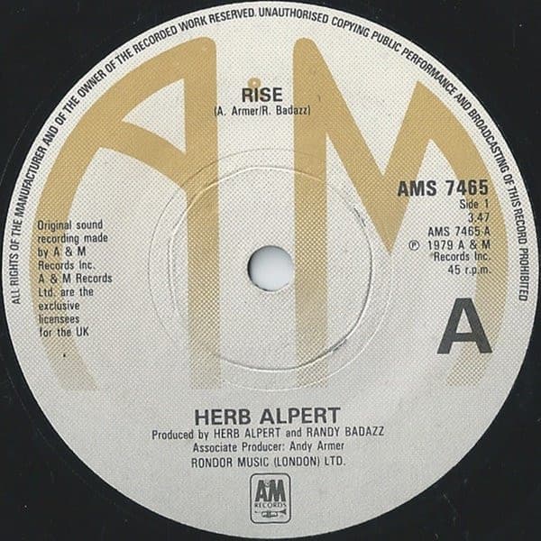 Album Cover Art for Rise