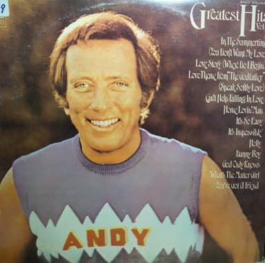 Album Cover Art for Andy William's Greatest Hits Vol.2