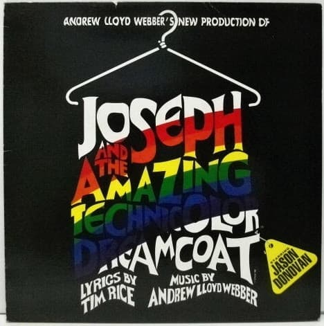 Album Cover Art for Andrew Lloyd Webber's New Production Of: Joseph And The Amazing Technicolor Dreamcoat