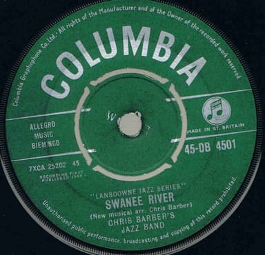 Album Cover Art for Swanee River / Bohemian Rag