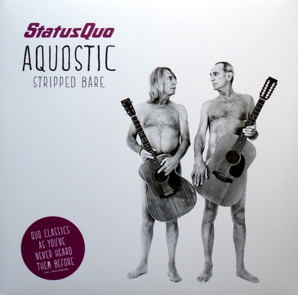 Album Cover Art for Aquostic Stripped Bare