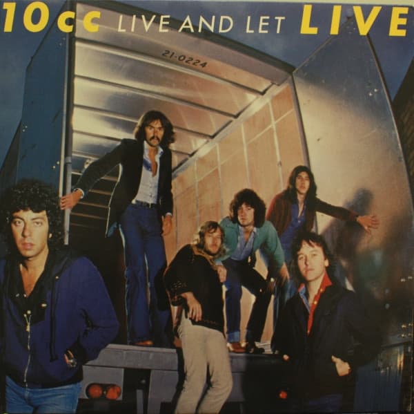 Album Cover Art for Live And Let Live