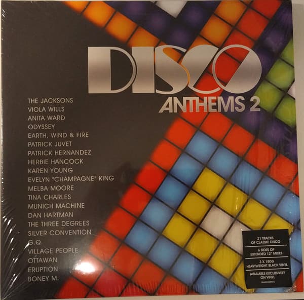 Album Cover Art for Disco Anthems 2