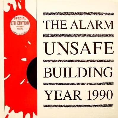 Album Cover Art for Unsafe Building  Year 1990
