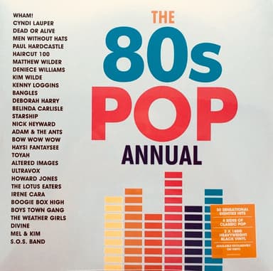 Album Cover Art for The 80s Pop Annual