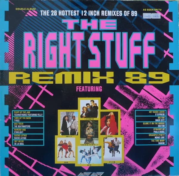Album Cover Art for The Right Stuff Remix 89