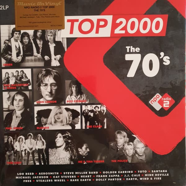Album Cover Art for Top 2000: The 70's