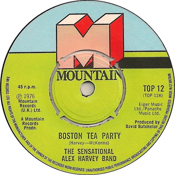 Album Cover Art for Boston Tea Party