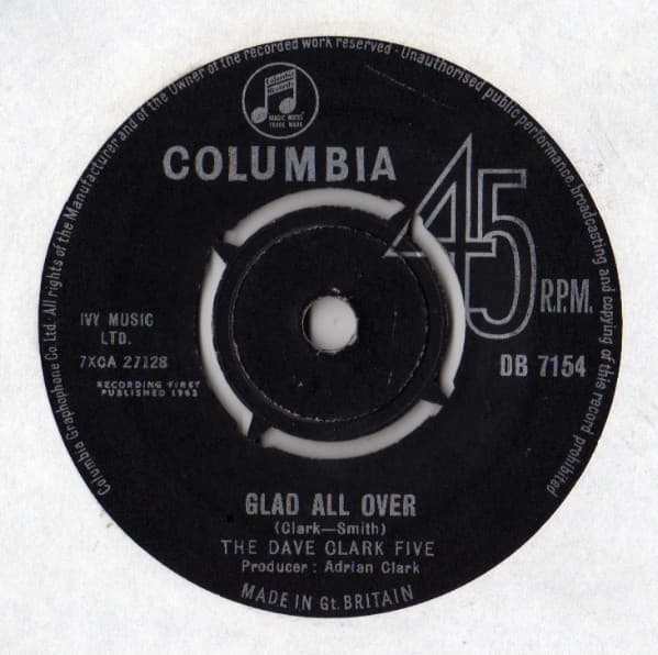 Album Cover Art for Glad All Over