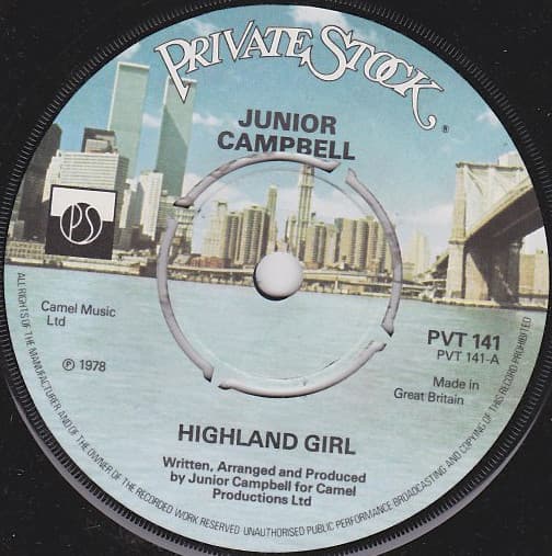 Album Cover Art for Highland Girl
