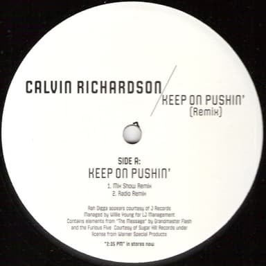 Album Cover Art for Keep On Pushin' (Remix)