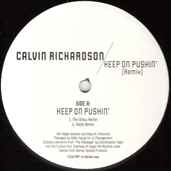 Album Cover Art for Keep On Pushin' (Remix)