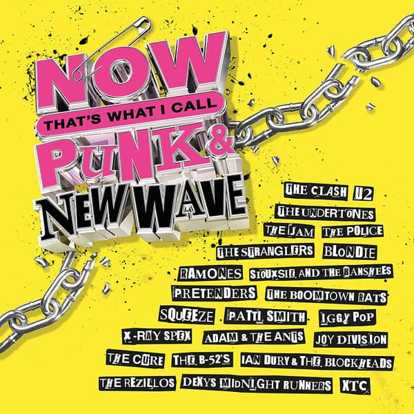 Album Cover Art for Now That's What I Call Punk & New Wave
