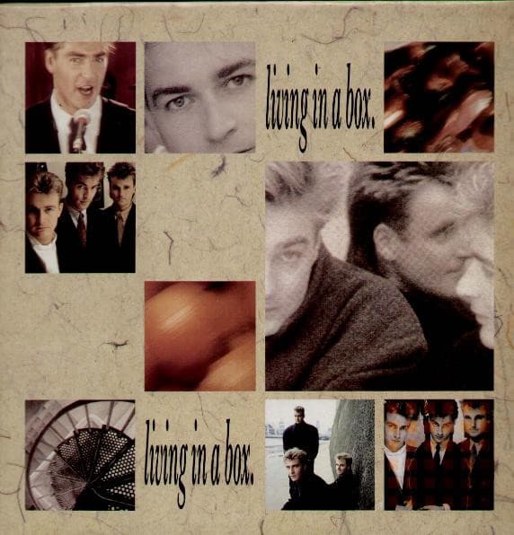 Album Cover Art for Living In A Box