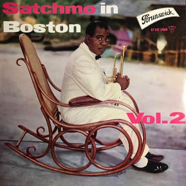 Album Cover Art for Satchmo In Boston Vol. 2
