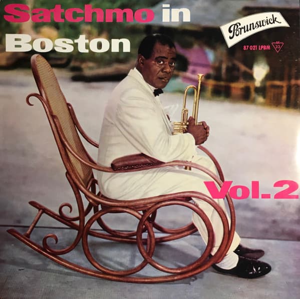 Album Cover Art for Satchmo In Boston Vol. 2