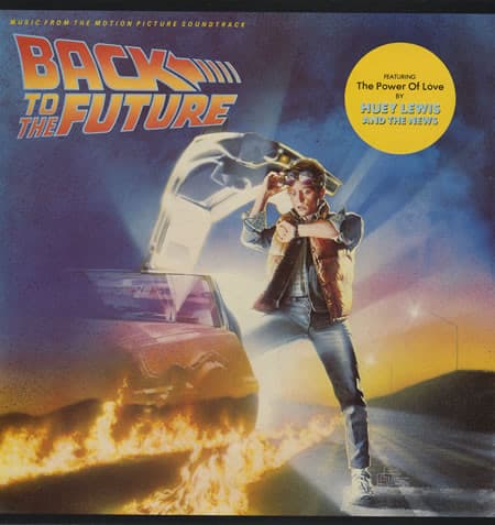 Album Cover Art for Back To The Future - Music From The Motion Picture Soundtrack