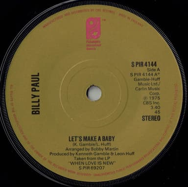 Album Cover Art for Let's Make A Baby