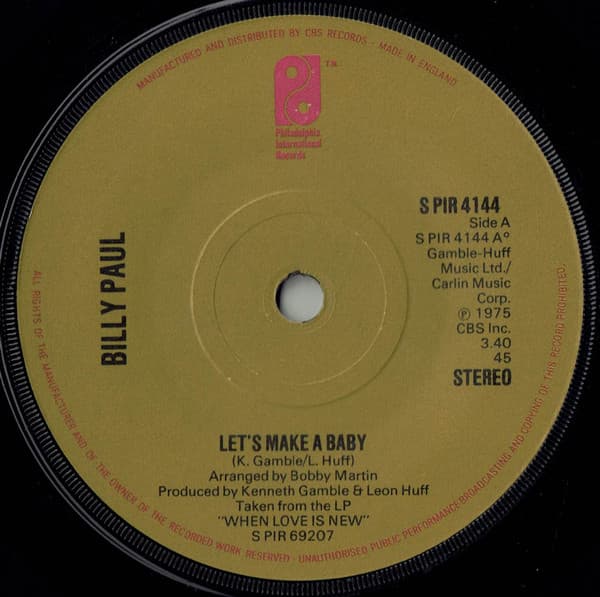 Album Cover Art for Let's Make A Baby