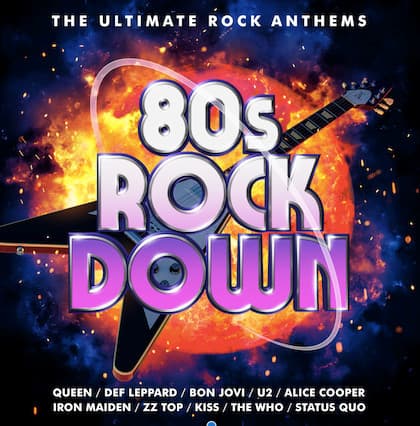 Album Cover Art for 80s Rock Down (The Ultimate Rock Anthems)