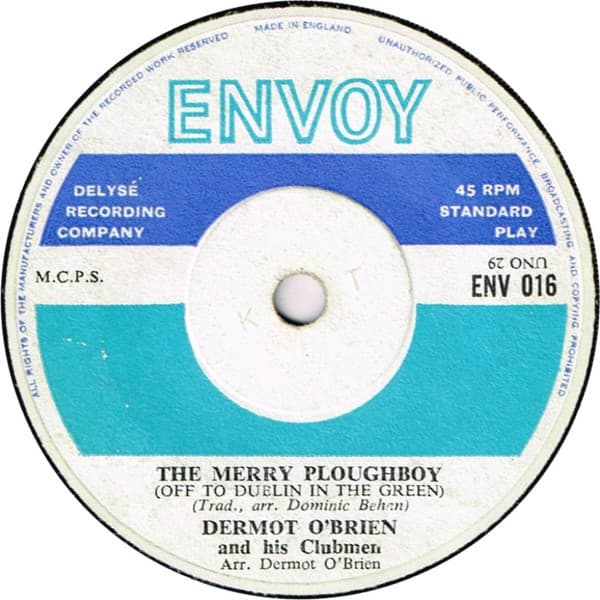 Album Cover Art for The Merry Ploughboy (Off To Dublin In The Green)