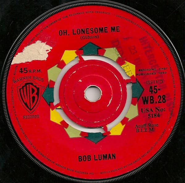 Album Cover Art for Oh, Lonesome Me