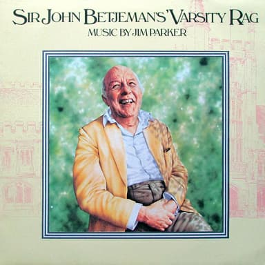 Album Cover Art for Sir John Betjeman's 'Varsity Rag