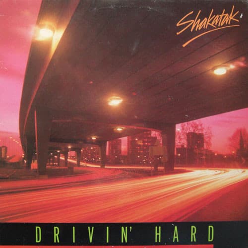 Album Cover Art for Drivin' Hard
