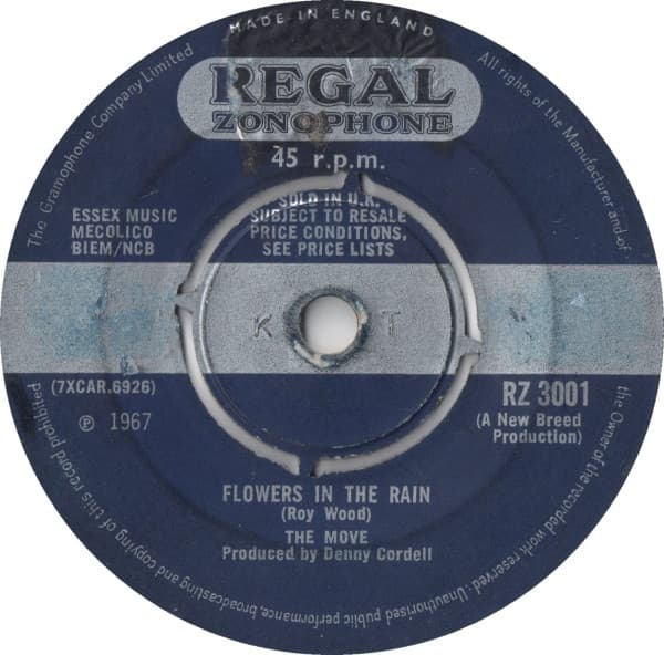 Album Cover Art for Flowers In The Rain