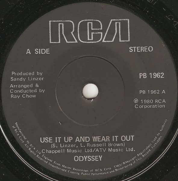 Album Cover Art for Use It Up And Wear It Out
