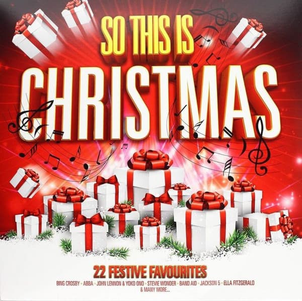 Album Cover Art for So This Is Christmas