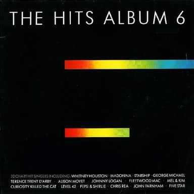 Album Cover Art for The Hits Album 6