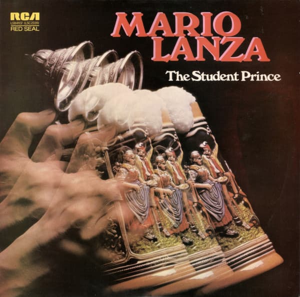 Album Cover Art for The Student Prince