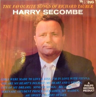 Album Cover Art for Harry Secombe Sings The Favourite Songs Of Richard Tauber