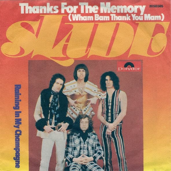 Album Cover Art for Thanks For The Memory (Wham Bam Thank You Mam)
